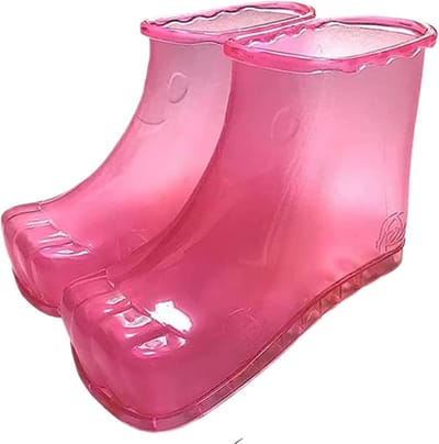 Draagbare Voetbadschoenen voor Voetmassage en Weken - Kunststof Voetenbad