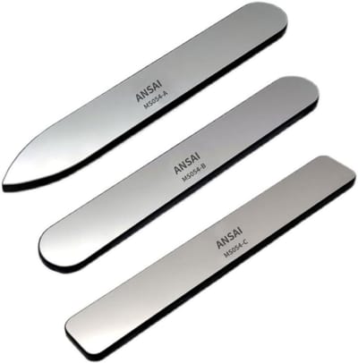 Slijp Gereedschap - Polijst Bestanden - Modelbouw Hobby - Fijne Korrel - 3 Stuks