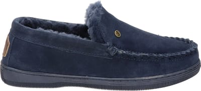 Warmbat Grizzly Mannen Sloffen - Donkerblauw - Maat 47