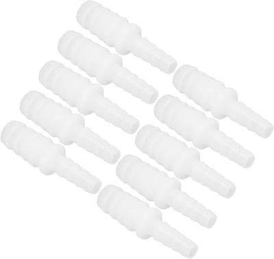 10 Stuks Plastic Slangfittingen - Pijpconnectoren, Barb Reducer en Adapter Set voor Slangen (6-10mm) voor Tuin en Klussen