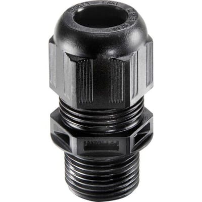 Wiska 10066502 Wartel M20 Polyamide Zwart (RAL 9005) 50 stuk(s)