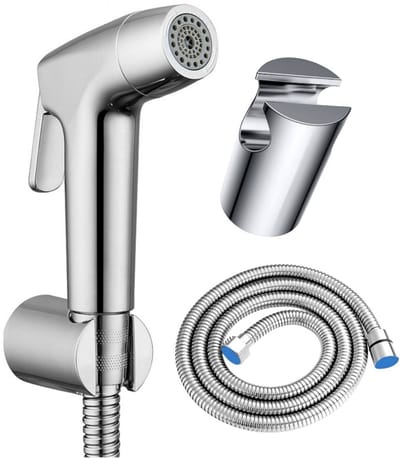 PolkaHome® Bidet Handdouche – Toiletsproeier met 2 Sproeistanden – Handheld Bidet voor Toilet – Wandmontage - Bidet Douche