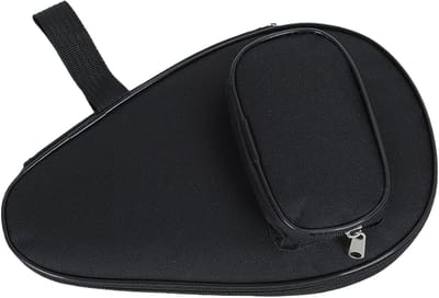 Tafeltennispeddelhoes - Pingpong Racket Tas - Bescherming Onderweg - Waterdicht en Krasvrij - 30x19cm - Zwart