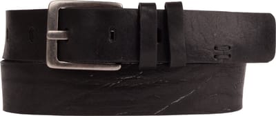 Presly & Sun Heren - Leren riem - Zwart - 85cm