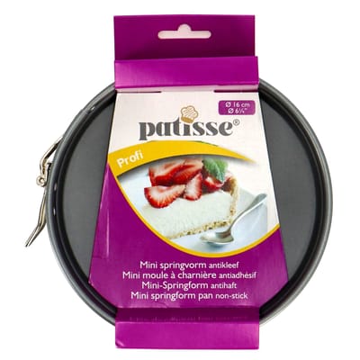 Patisse Springvorm Met Bodem 16 Cm Staal Antraciet