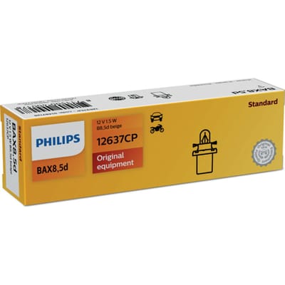 P27/7w lamp PHILIPS PB5 Beige 12V, 1,5W