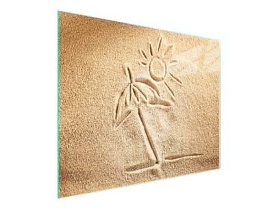 TMK ArtDeko Serie - Glazen Snijplank - 52x30 cm - UV Bedrukking - Anti-slip