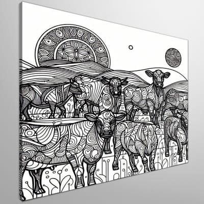 Kunstprint | Wanddecoratie | Canvas | 30 × 30 cm