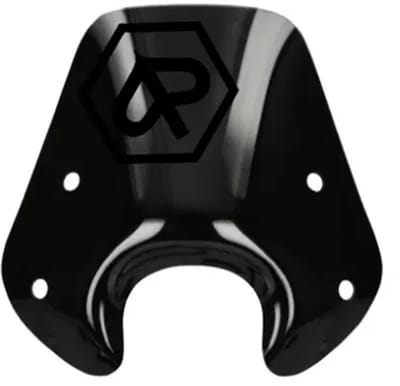 Piaggio Zip Stickerset - Windscherm Stickers - Zwart