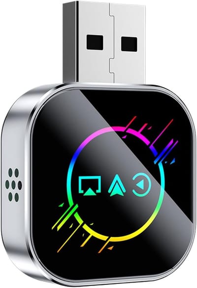 Screen Mirroring Adapter - Auto Display Converter - Muziek Streamen Auto - Plug Play
