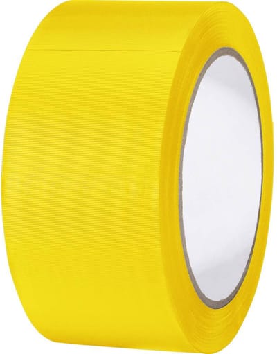 TOOLCRAFT 832450G-C 832450G-C PVC-plakband Geel (l x b) 33 m x 50 mm 1 stuk(s)