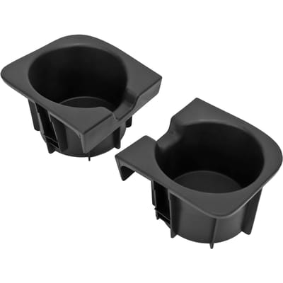2 stuks Middenconsole Inzet Bekerhouder Links Rechts Zwart Vervanging voor Tacoma 2005?2017 gray