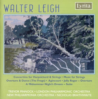 London Philharmonic Orchestra, Trevor Pinnock - Leigh: Concertino For Harpsichord & Strings (CD)