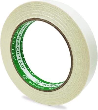 Dubbelzijdige Stoffen Tape, 1.8 cm x 21.3 m voor Gordijnen, Kleding en Creatieve Projecten