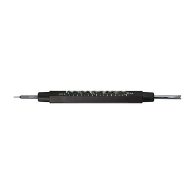 Bergeon 3153 veerstaafgereedschap, 0,8 mm doorndiameter, 3,0 mm lemmet, voor het verwisselen van veerstaven op polshorlogebanden