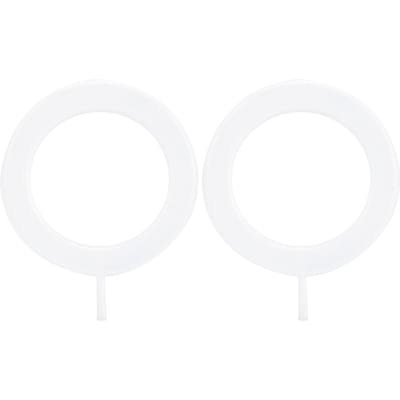 2 STKS Aquarium Zuurstof Verhogende Lucht Aërobe Steen Vistentanks Beluchtingspomp Luchtbelsteen white