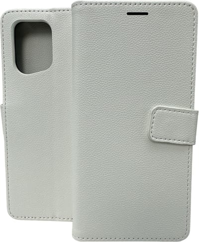 Portemonnee Book Case Hoesje Geschikt voor: Oppo Find X5 Pro - Wit