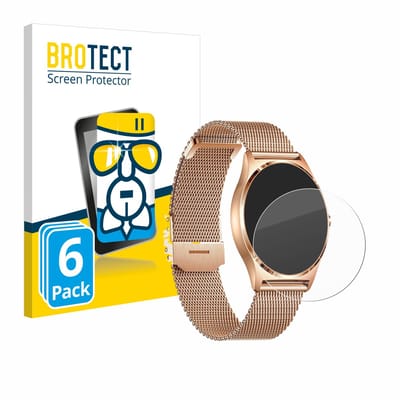 Screenprotector 6 Stuks voor Xcoast X-Watch Joli XC Pro Beschermglas transparant