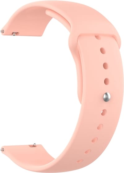 Siliconen bandje - geschikt voor Garmin Venu 2s / 3s / 4 (41mm) / Vivoactive 4s / Forerunner 255s / 265s - Huawei Watch GT 5 Pro - 42mm / GT 6 / GT 5 / GT 4 - 41mm - maat S / M - roze