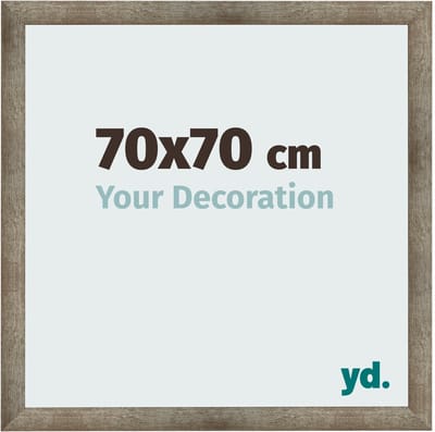 Your Decoration - Fotolijst 70x70 cm - MDF - Metaal Vintage - Bologna