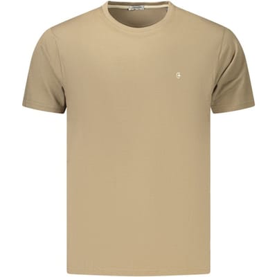 Coveri Moving Bruine Katoenen Heren T-Shirt