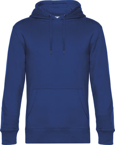 KING Hoodie B&C Collectie maat XS Kobaltblauw