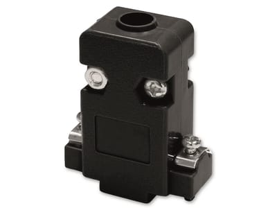econ connect PH9SW, D-Sub, Zwart, Kunststof, 9,5 g, 31 mm, 40,5 mm