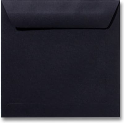 Envelop 17 x 17 Zwart, 60 stuks