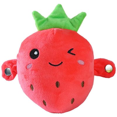 Grappige Banaan Inductie Muzikale Pluche Speelgoed Aanraakgevoelig Piano Beat Ritme Dubbele Speelmodus Koppel Familie Feest Sensorisch Spel Cadeau red