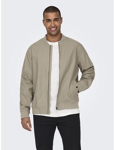 Only & Sons Kent Otw Jas Beige L Man
