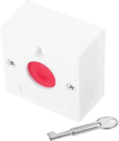 Noodoproep Alarm - Noodknop Ouderen - Hulp Inroepen - Draadloos Systeem - 5 Stuks - Wit