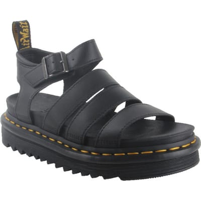 Dr. Martens Sandaal - Blaire Black Athena - EU40 - voor Vrouwen - zwart