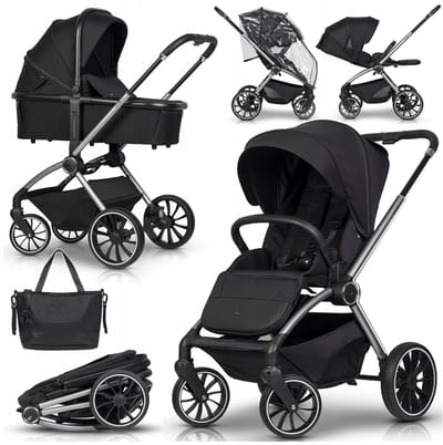 EasyGo Giro 3-in-1 kinderwagen: rijstwieg, kinderwagen & accessoires