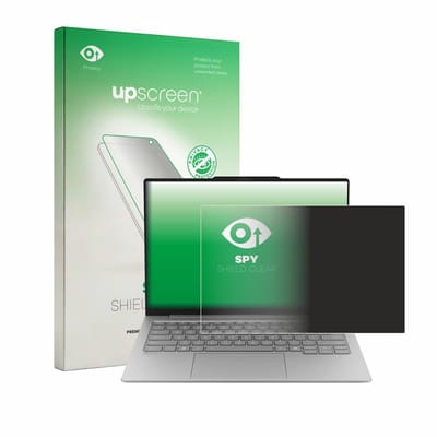 upscreen - privacy screenprotector voor Lenovo ThinkBook 14X - Folie Beschermfolie Blauwlichtfilter
