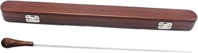 Houten Dirigeerstok - Dirigent Stok - Muziek Uitvoering - Inclusief Opbergdoos - 37 cm Lengte