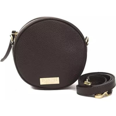 Ronde Leren Crossbody Model Po5814