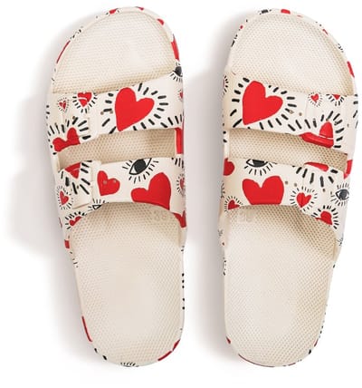FREEDOM MOSES SLIPPERS I LUV UV Zwemkleding Meisje - original - 32/33 - (0634052223027)