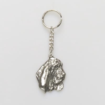 Sleutelhanger Bloedhond - Hondensleutelhanger - Cadeau Hondenliefhebber - Unieke serie - Compact, stijlvol en gedetailleerd