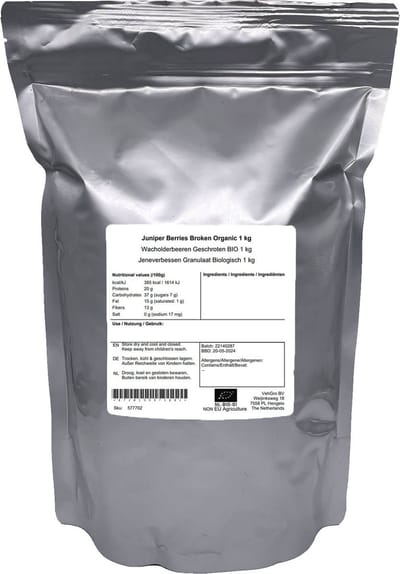 Jeneverbessen Granulaat Kiemarm - 1 Kg - Holyflavours