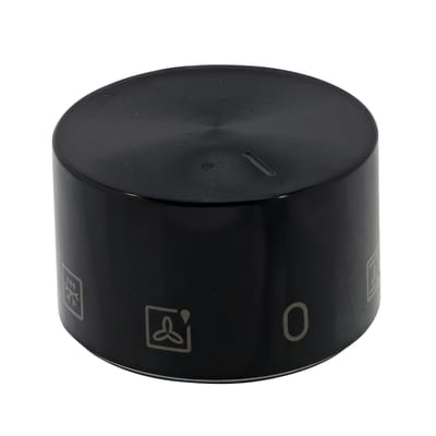 AEG knop, functies, zwart, 0+7 140185168444
