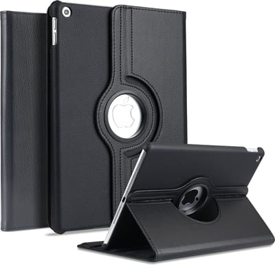 Podec - 360° PU Leather Tablet Case voor iPad 7/8/9 (10.2 inch) – Volledige Bescherming en Flexibiliteit