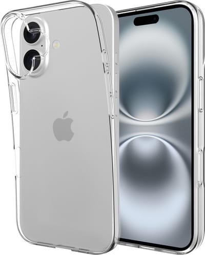 Just in Case hoesje geschikt voor iPhone 17 Hoesje Siliconen - Flexibele 100% GRS Case - Transparant