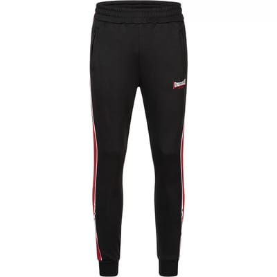 Lonsdale Jogginghose Tolvaddon Jogginghose schmale Passform Black/Red/White-L