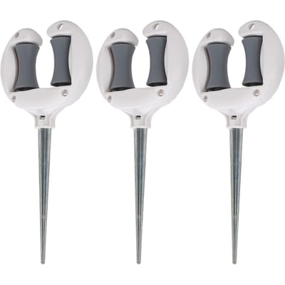 Guide-tuyau d'arrosage Clou Rouleau Supérieur Tuyau d'Eau Souple Point de Positionnement Tête Pointue Support Piquets Guide-tuyau de Pelouse