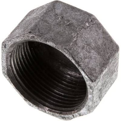Rp 1 1/4'' Verzinkt Gietijzeren Afsluitkap 25 Bar [2 Stuks]