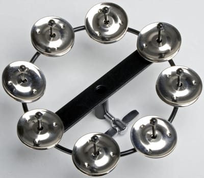 Fame Jingle HiHatTambourine eenreihig - Tamboerijn