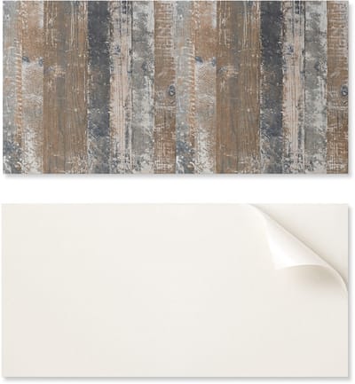 Zelfklevend vinylpaneel met print voor de woonkamer, 100x50 cm, natuurlijke stijl.