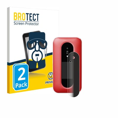 BROTECT - privacy screenprotector voor Doro Leva L30 (Extern Beeldscherm) - Folie Beschermfolie Blauwlichtfilter 2 Stuks