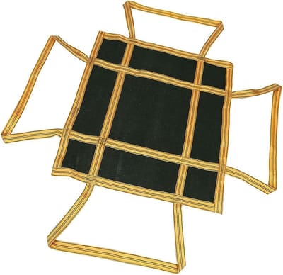 Hijsnet voor vracht - Nylon hijsband - Veilig hijsen - Versterkte stiksels - 120x120cm - Niet gespecificeerd