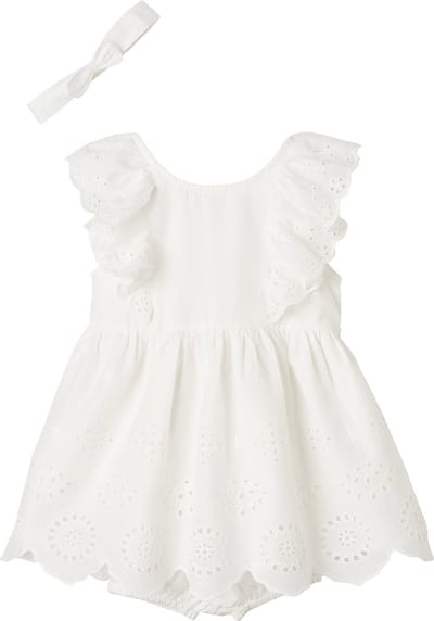 Vertbaudet Ceremonieset voor baby met jurk, bloomer en haarband